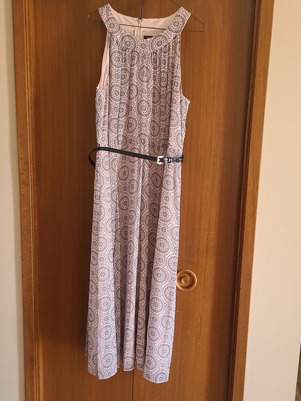 Tommy Hilfiger light pink with Dark navy design Dress
